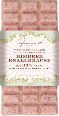 Gmeiner handgeschöpfte Schokolade - kandierte Minzblüten100g
